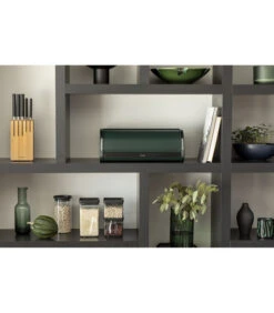 Brabantia Broodtrommel Met Schuifdeksel, Pine Green -Thuis Accessoires Winkel 32035cae83f3406486bea6be2d9ff49f