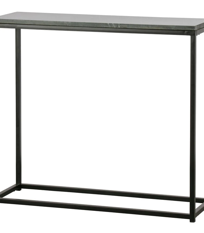 BePureHome Mellow Sidetable - Marmer - Zwart - 85x90x30 4 BePureHome Mellow Sidetable - Marmer - Zwart - 85x90x30 - Afbeelding 2