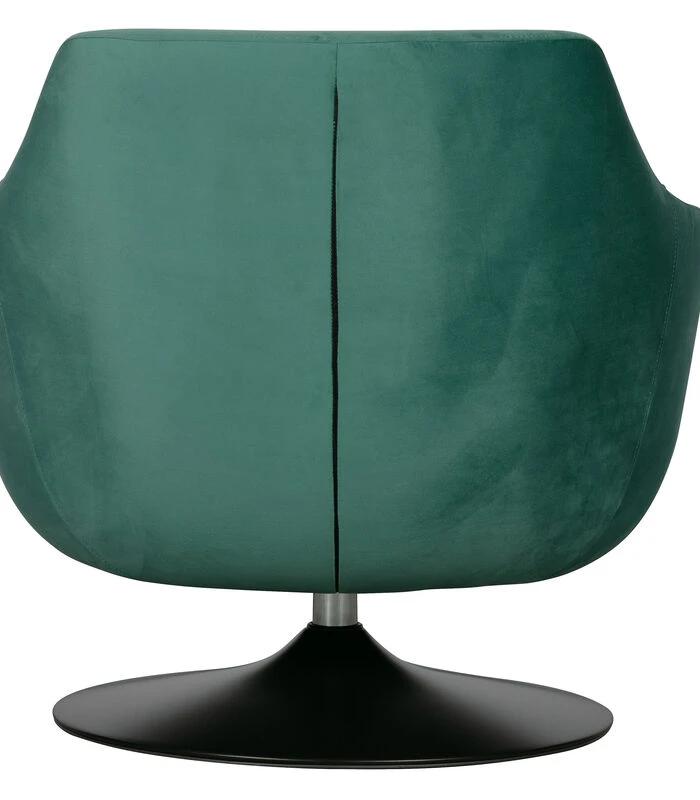 Exclusive Jada Draaifauteuil - Velvet - Teal - 78x79x82 5 Exclusive Jada Draaifauteuil - Velvet - Teal - 78x79x82 - Afbeelding 3