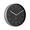 Karlsson Wandklok Minimal - Zwart, Nikkel Behuizing - Ø27,5cm 1 Karlsson Wandklok Minimal - Zwart, Nikkel Behuizing - Ø27,5cm -Thuis Accessoires Winkel 350734bf546948a8a0644d20d8545d55
