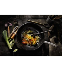 Wok Cast Iron 34 Cm Gietijzer -Thuis Accessoires Winkel 35edb4fad12b446996b57452b39db0d2