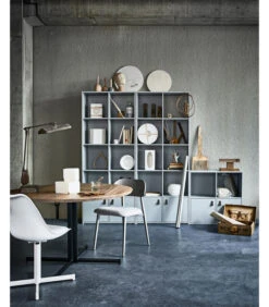 VTwonen Lower Case Four Mixed - Grenen - Betongrijs - 81x81x35 -Thuis Accessoires Winkel 37a4dab105b84eae8f3b182d1fbf3edc