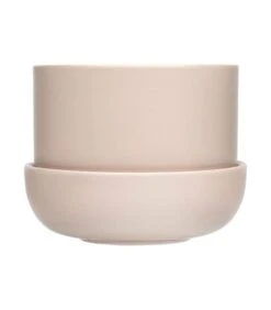 Iittala Nappula Bloempot Met Schotel Beige 170x130
