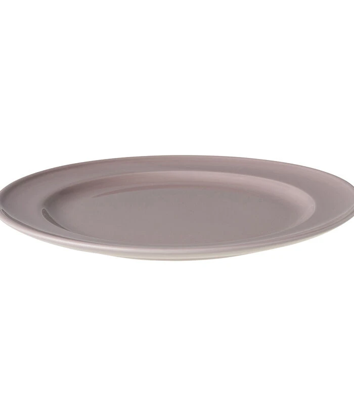 Effen Plat Bord 27cm - Fleurs Rouges 4 Effen Plat Bord 27cm - Fleurs Rouges - Afbeelding 2