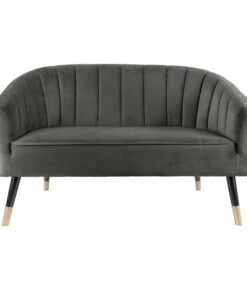 Leitmotiv Bank Royal - Velvet Taupe Groen - 128x71x80cm