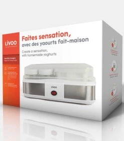 LIVOO Yoghurt- En Kaasmaker 9 LIVOO Yoghurt- En Kaasmaker -Thuis Accessoires Winkel 3c08ed655c014e2aad221d9e29f24ed7