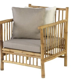 Loungeset Buiten - Bamboe - Bruin - 86x72x80