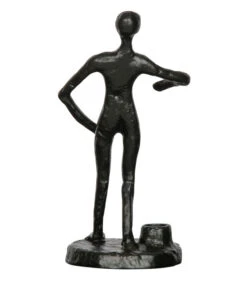 Exclusive Mattie Kaarsenhouder - Metaal - Zwart - 26x13x12 -Thuis Accessoires Winkel 411c534da70b414097992192d750b6b9