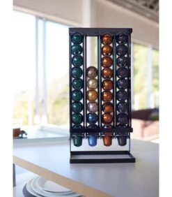 Yamazaki Coffee Capsule Holder Wide - Tower - Black -Thuis Accessoires Winkel 41274cd7590844c4a16cb5cbaa9a8550