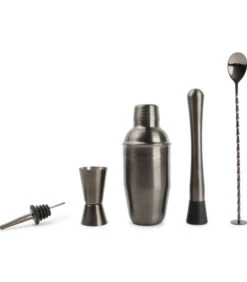 Cocktailset 7-delig Zwart Bar