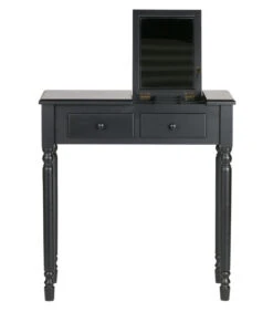 WOOOD Romy Hal/kaptafel - Hout - Zwart - 78x75x38