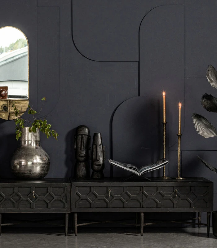 BePureHome Metal Vaas L - Metaal - Zilver - 36x30x30 5 BePureHome Metal Vaas L - Metaal - Zilver - 36x30x30 - Afbeelding 3