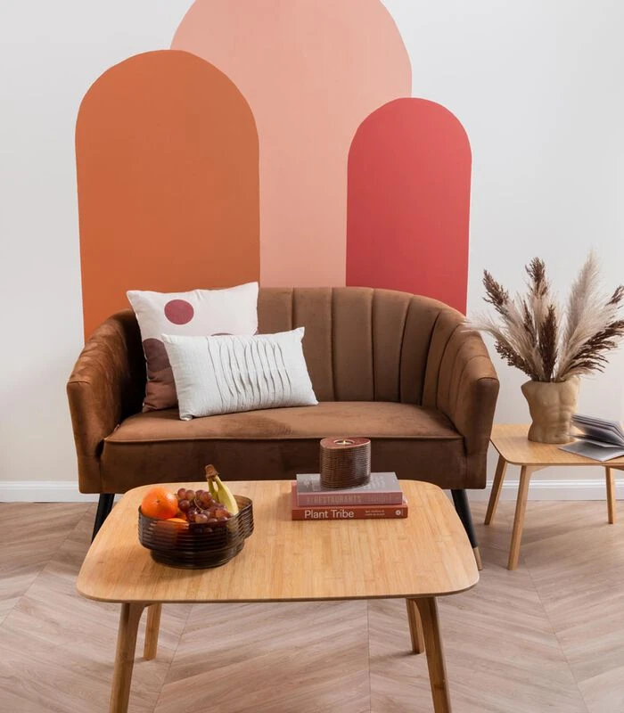 Leitmotiv Salontafel Bamboe - Bruin - 80x80x45 Cm 4 Leitmotiv Salontafel Bamboe - Bruin - 80x80x45 Cm - Afbeelding 2