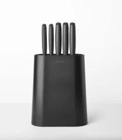 Brabantia Tasty+ Messenblok Plus 5 Messen - Dark Grey