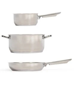 LIVOO Vijfdelige Roestvrijstalen Pannenset -Thuis Accessoires Winkel 44a191888e2a4a309919190251149687