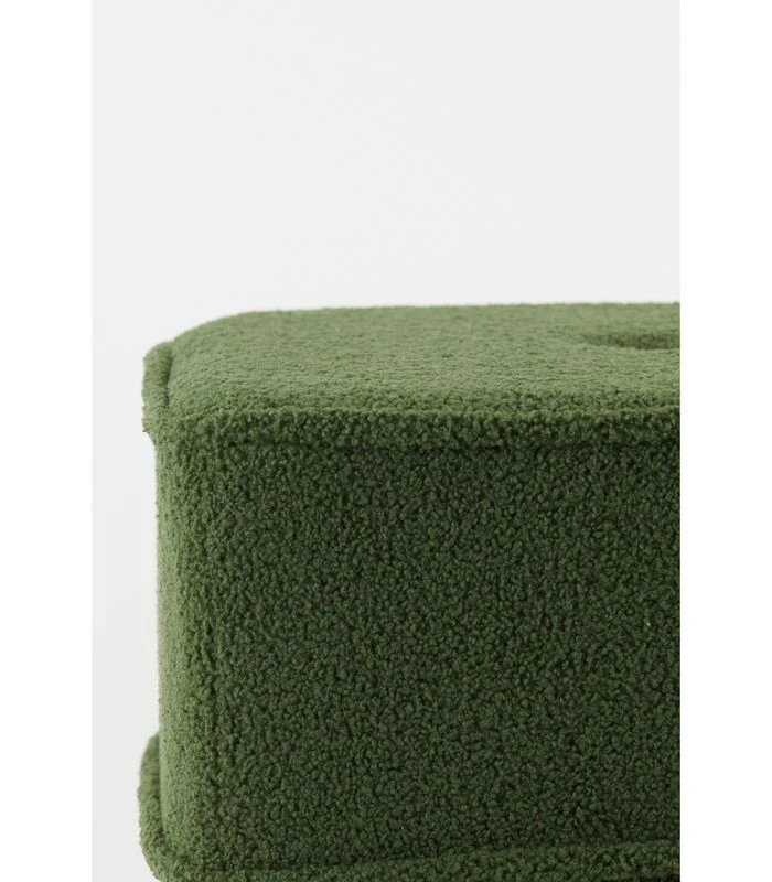 Poef Kiki - Groen - 40x40x35cm 7 Poef Kiki - Groen - 40x40x35cm - Afbeelding 5