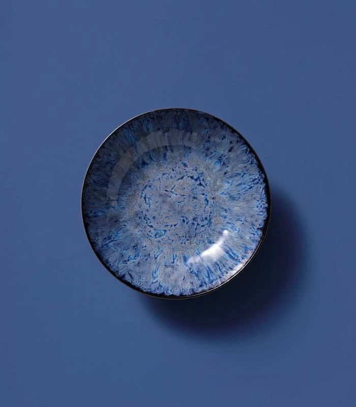 Palmer Bord Diep Lester 21 Cm Blauw Zwart Stoneware 2 Stuk(s) 4 Palmer Bord Diep Lester 21 Cm Blauw Zwart Stoneware 2 Stuk(s) - Afbeelding 2