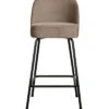 BePureHome Vogue Barstoel - Fluweel - Khaki - 89x50x55 2 BePureHome Vogue Barstoel - Fluweel - Khaki - 89x50x55 -Thuis Accessoires Winkel 4a43056cfe32401fb01bfc5c5e912054