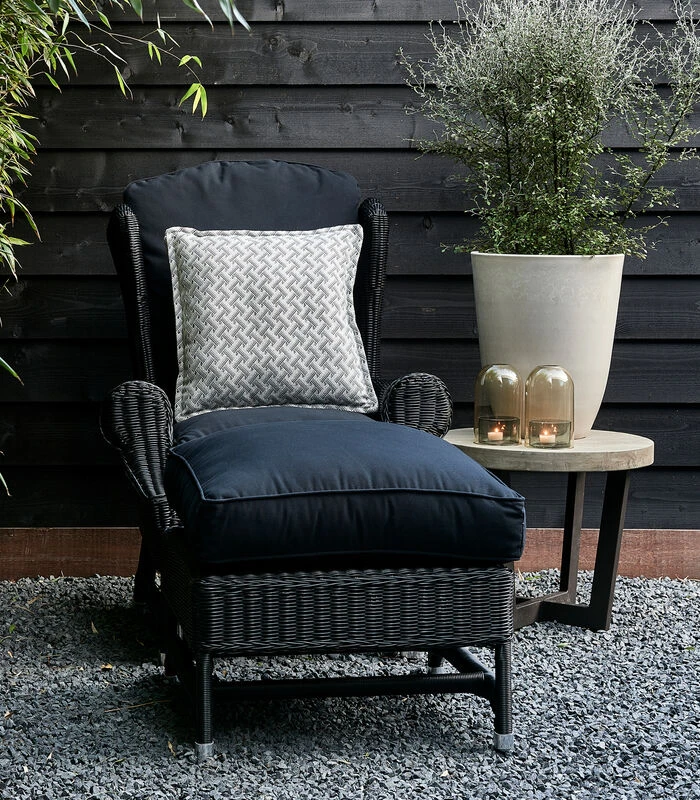 Tabouret D'extérieur Nicolas Wing Chair,noir 4 Tabouret D'extérieur Nicolas Wing Chair,noir - Afbeelding 2