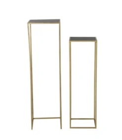 Zuil Boca - Antiek Lood/Zwart - Set -Thuis Accessoires Winkel 4e25bf258f5641deafdc8cdbcb0ae7ef