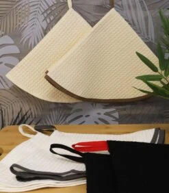 Set Van 2 Ronde Handdoeken Met Honingraatstructuur 250gr M2 7 Set Van 2 Ronde Handdoeken Met Honingraatstructuur 250gr M2 -Thuis Accessoires Winkel 4ed2b1a36ac943c799ebdf58fa6507d9