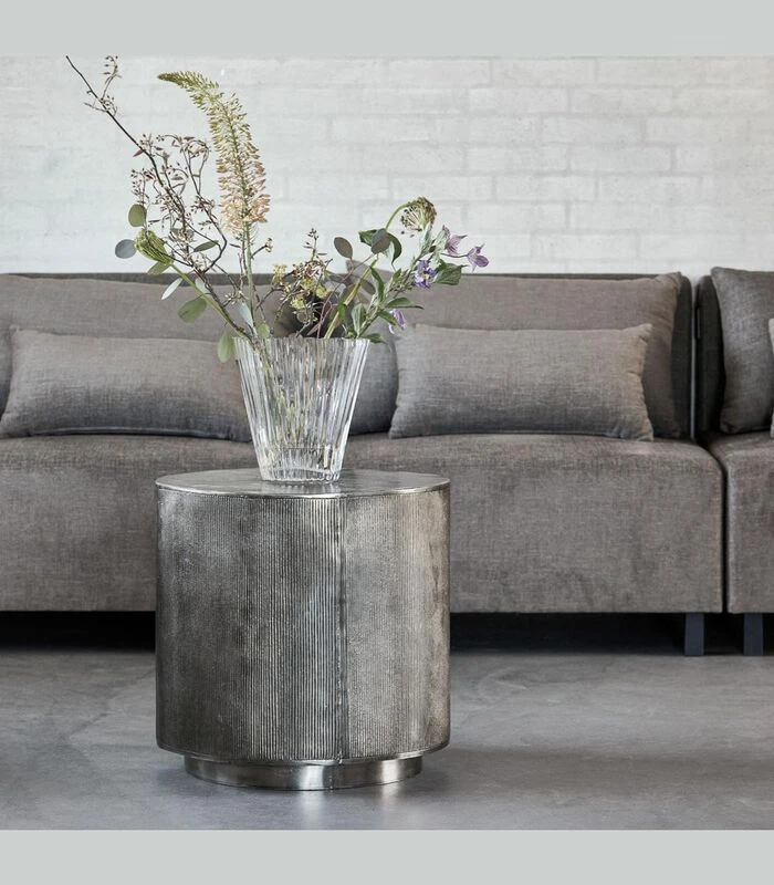 House Doctor Salontafel - Rota - Geborsteld Zilver 4 House Doctor Salontafel - Rota - Geborsteld Zilver - Afbeelding 2