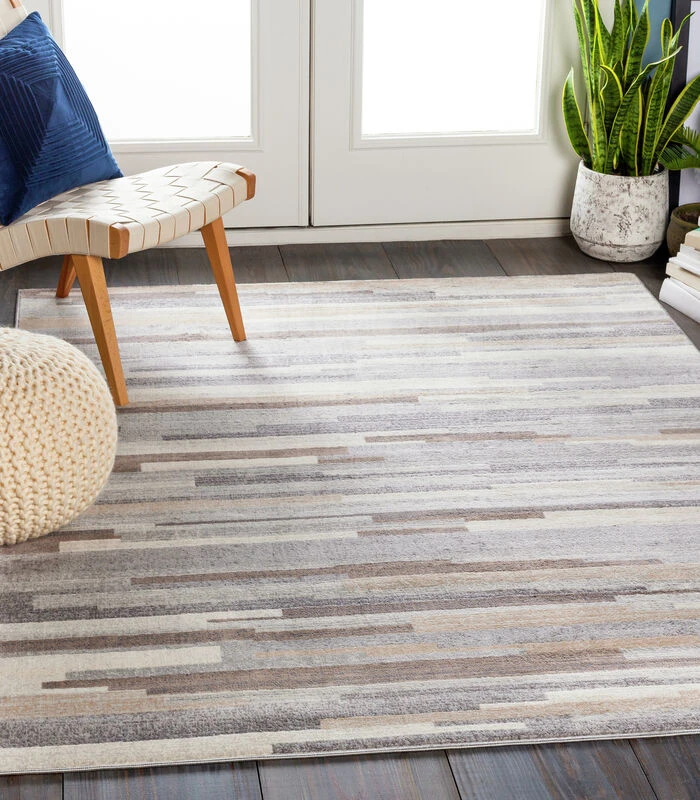 Gestreept Geometrisch Vloerkleed 4 Gestreept Geometrisch Vloerkleed - Afbeelding 2