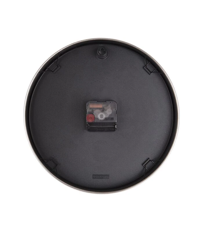 Karlsson Wandklok Minimal - Zwart, Nikkel Behuizing - Ø27,5cm 6 Karlsson Wandklok Minimal - Zwart, Nikkel Behuizing - Ø27,5cm - Afbeelding 4