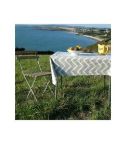 Chevrons Beige Gecoat Tafelkleed -Thuis Accessoires Winkel 5242b272b04c4e8381c6bdcbc062f004