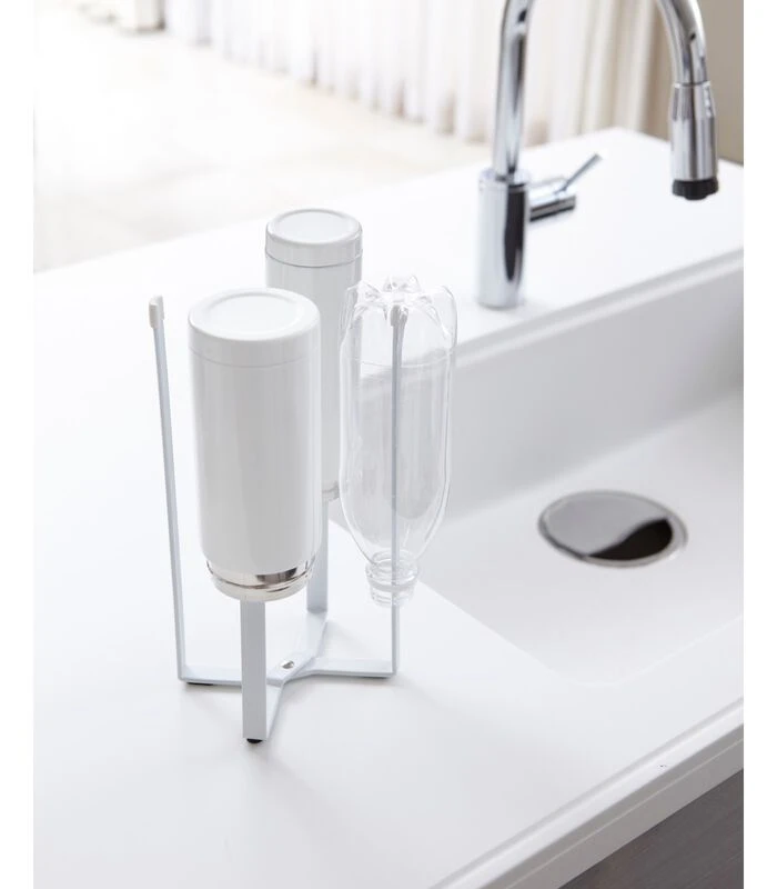 Yamazaki Kitchen Multi Use Eco Stand - Tower - White 7 Yamazaki Kitchen Multi Use Eco Stand - Tower - White - Afbeelding 5