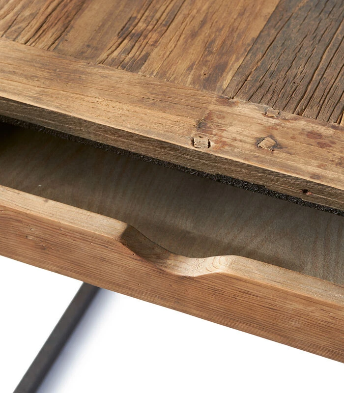 Riviera Maison Bureau Met Lades - Shelter Island Office Desk - Zwart 4 Riviera Maison Bureau Met Lades - Shelter Island Office Desk - Zwart - Afbeelding 2