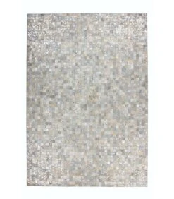 Modern Woonkamertapijt Echt Leer ALMEIDA