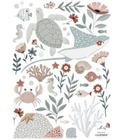 Muursticker Kinderkamer - Oceaan Dieren