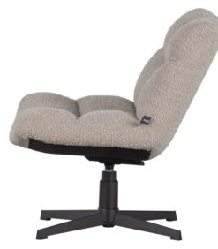Exclusive Vinny Draaifauteuil - Boucle - Zand - 80x75x75 -Thuis Accessoires Winkel 5871841f3ecb48e7a2ab0178947fbeb2