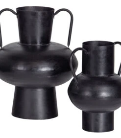 Exclusive Vere Vaas - Metaal - Zwart - 28x24x20 9 Exclusive Vere Vaas - Metaal - Zwart - 28x24x20 -Thuis Accessoires Winkel 58e83d71ef0b416484bc4070c03bb2f2