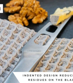 Kaasmessenset Roestvrij Staal 'Nedskæring' -Thuis Accessoires Winkel 58f1053a72774e368229ec29682c9627