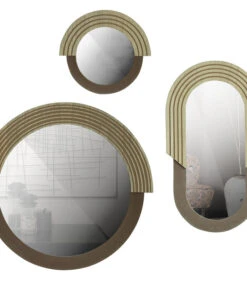 Exclusive Hailey Spiegel Ovaal - Mdf/Glas - Naturel - 58x33x1,5 -Thuis Accessoires Winkel 59b79cac5c5943dd927da805dee7a28a