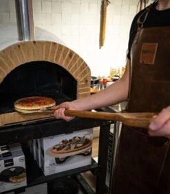 Pizzaschep L - Voor Horeca En Thuis - Aluminium & Eikenhout -Thuis Accessoires Winkel 5a87cbddba5d402fabb87d8c6769c2d1