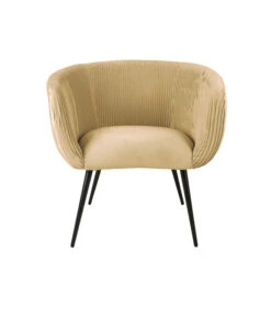 Leitmotiv Stoel Majestic - Latte Bruin - 74,5x68,5x76cm