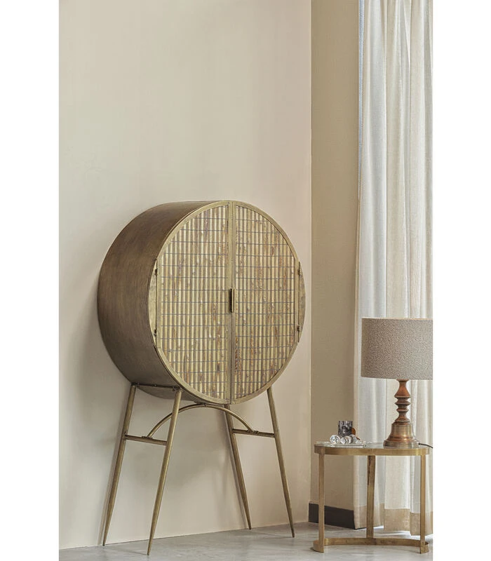 BePureHome Clean Bijzettafels - Metaal/Glas - Brass - Set Van 2 4 BePureHome Clean Bijzettafels - Metaal/Glas - Brass - Set Van 2 - Afbeelding 2