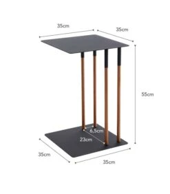 Yamazaki Side Table - Plain - Black -Thuis Accessoires Winkel 5c182d019c1d47739f1e7872e5861e4c