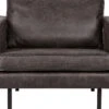 BePureHome Rodeo Fauteuil - Recycle Leer - Zwart - 85x105x86 -Thuis Accessoires Winkel 5ccf03cd4cba4664a0264f63529ee3dd