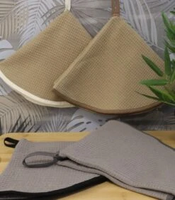 Set Van 2 Handdoeken Rond Sponsnest 400gr -Thuis Accessoires Winkel 5da1751a12da46f8988ad707a92c6fc7