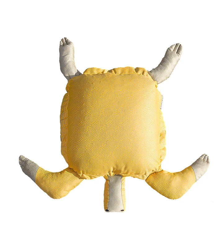 Drijvende XL-buitenpoef Schildpadvorm 3 Drijvende XL-buitenpoef Schildpadvorm