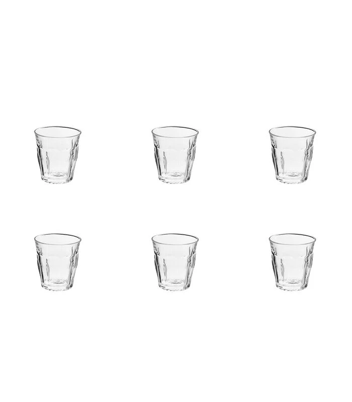 Duralex Tumbler Picardie 1023A 9 Cl Transparant 6 Stuk(s) 3 Duralex Tumbler Picardie 1023A 9 Cl Transparant 6 Stuk(s)