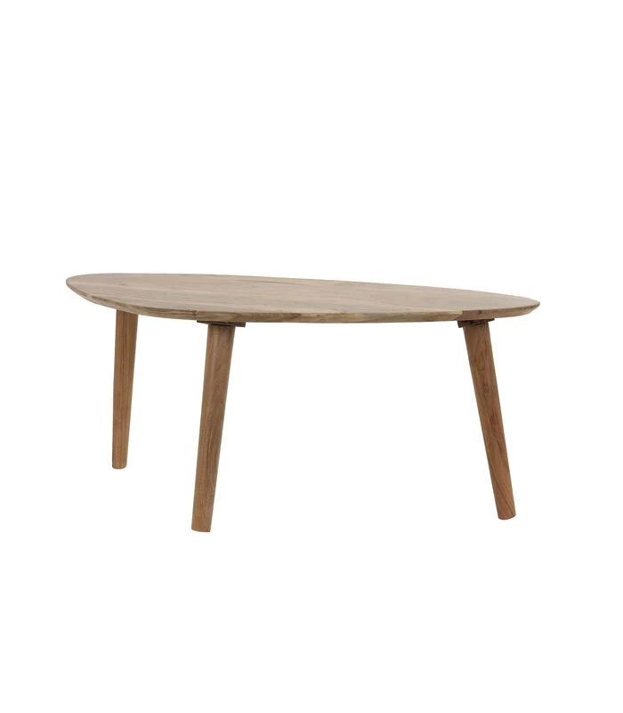 Salontafel Chevano - Bruin - 80x50x35cm 5 Salontafel Chevano - Bruin - 80x50x35cm - Afbeelding 3