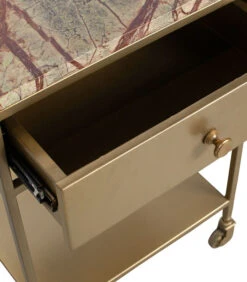 BePureHome Clinic Nachtkastje - Marmer - Antique Brass - 68,5x45x35 -Thuis Accessoires Winkel 60cf6d91d2134b4682877b1c34d8a87a