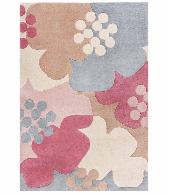 Modern Woonkamertapijt En Design FLORAL 3 Modern Woonkamertapijt En Design FLORAL