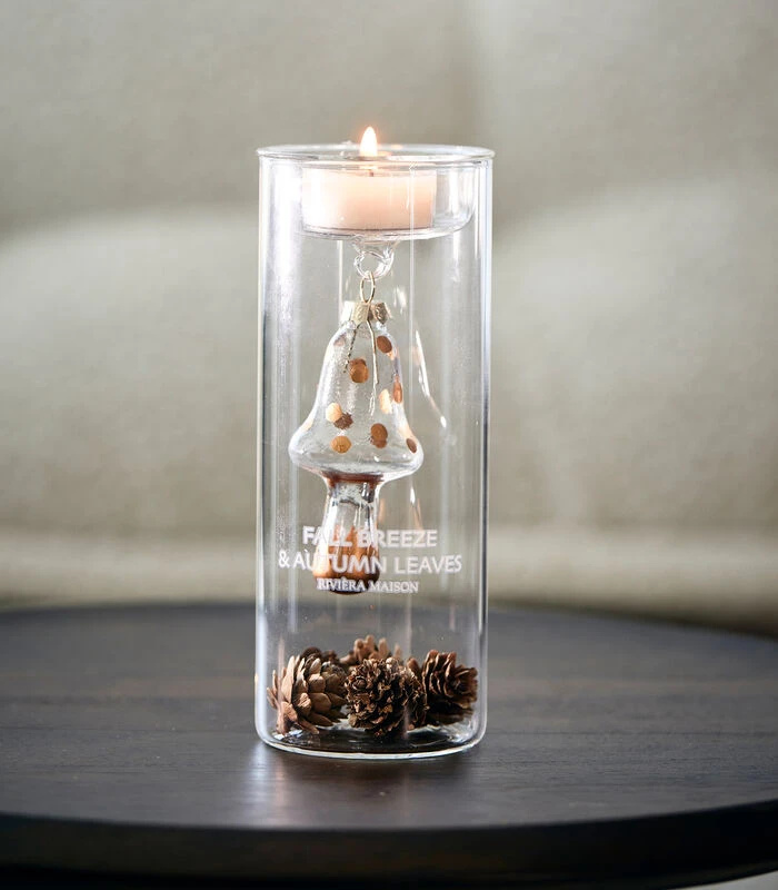 Theelichthouder RM Fall Breeze Transparant 4 Theelichthouder RM Fall Breeze Transparant - Afbeelding 2