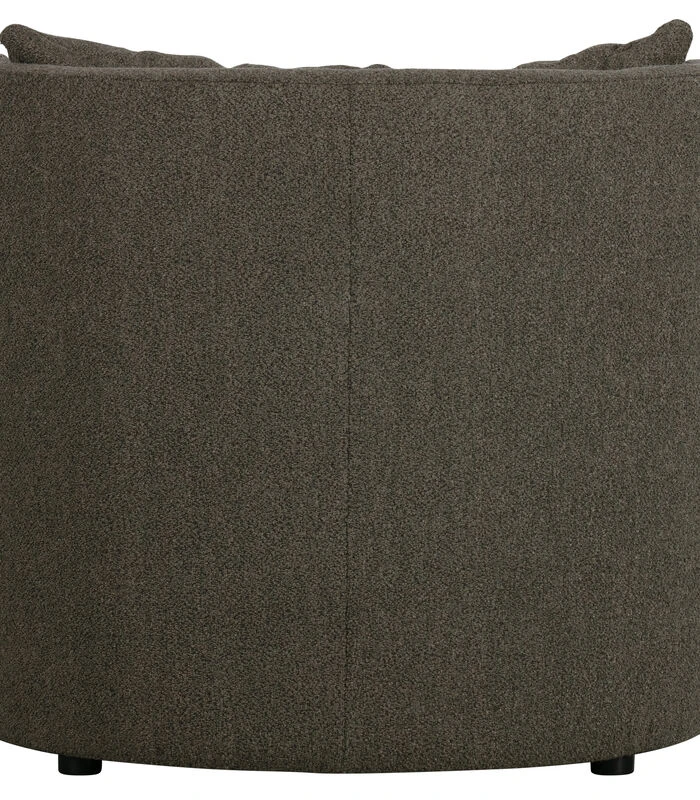 VTwonen Explore Fauteuil - Boucle - Bruin - 81x96x92 6 VTwonen Explore Fauteuil - Boucle - Bruin - 81x96x92 - Afbeelding 4